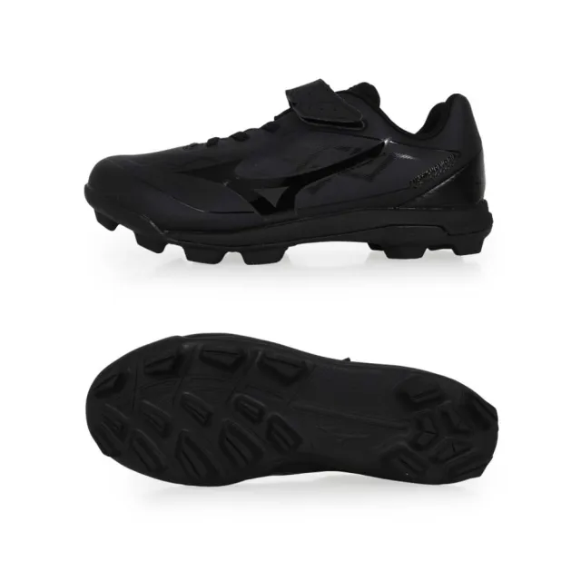 【MIZUNO 美津濃】23-24CM_CUSHIONREVO DIA JR. 男兒童棒壘球鞋-3E-寬楦(11GP252700)