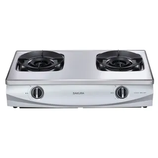 【SAKURA 櫻花】聚熱焱雙炫火二口傳統安全台爐(G5902A 原廠技師到府基本安裝)