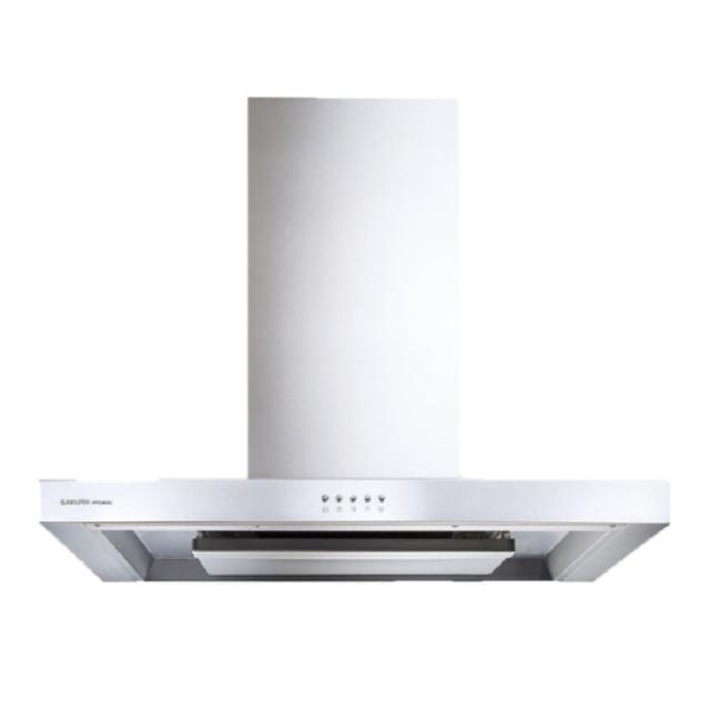 【SAKURA 櫻花】倒T歐化3D環吸除油煙機同R7722 90公分(R-7722BSXL原廠安裝)