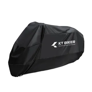 【KT BIKER】加厚款 摩托車罩 L號(加厚 300D 防水車罩 防塵車罩 自行車 機車罩 車套)