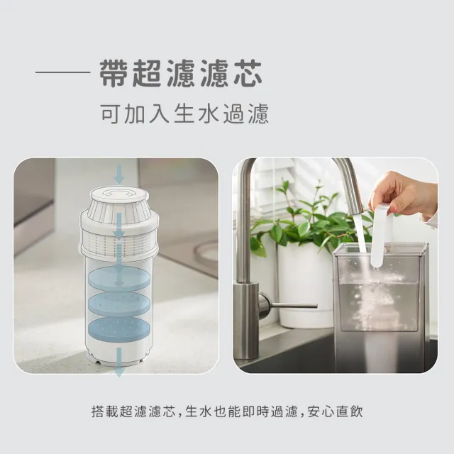 【Kolin 歌林】超濾瞬熱開飲機KWF-MN03LC(飲水機/附贈一顆濾心)