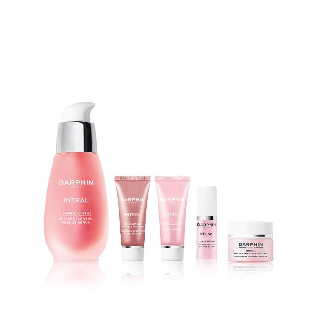 【DARPHIN 朵法】粉嫩穩膚保濕寵愛組(全效舒緩精華30ml/小粉紅/雙11限定)