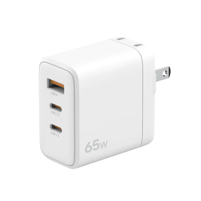 【Samsung 三星】原廠 ITFIT 65W GaN三孔+100W 5A 雙Type-C 快充組(ITFITPW17)