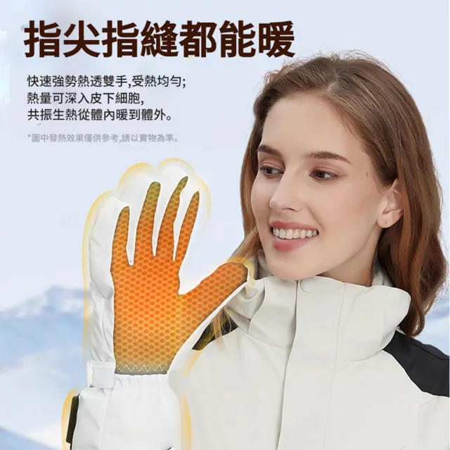 【ANTIAN】USB冬季電熱保暖手套 機車防寒防風手套 發熱手套 手部熱敷驅寒儀