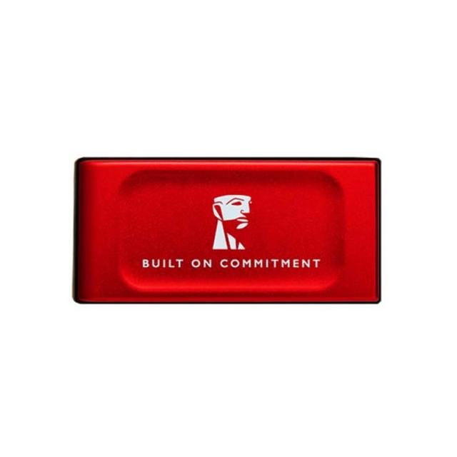 【Kingston 金士頓】XS1000 2TB USB 3.2 Gen 2 外接式 SSD 固態硬碟 - 星曜紅(SXS1000R/2000GA)