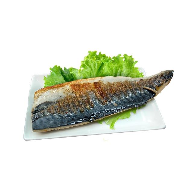 【優鮮配-買1送1】挪威大片薄鹽鯖魚10片-加贈10片共20片(180g/片)