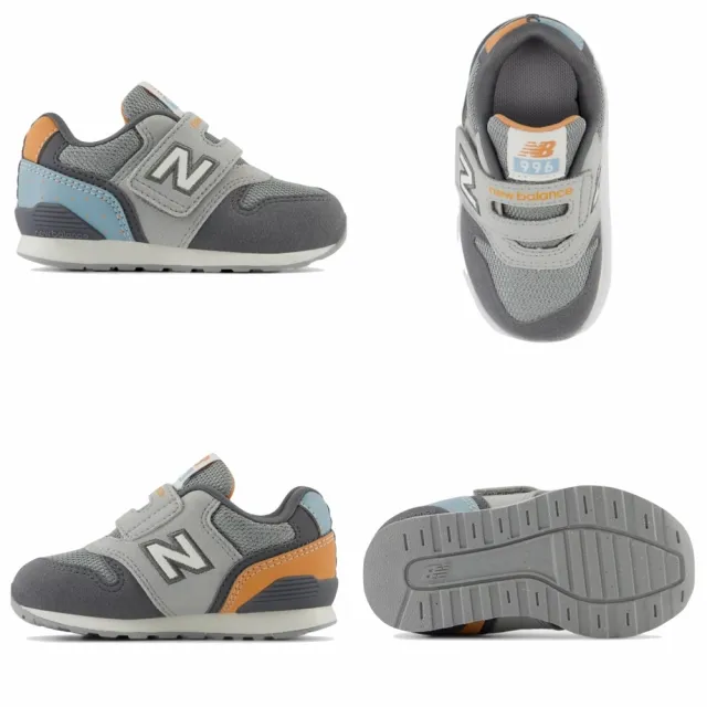 【NEW BALANCE】996 男女 小童鞋 走路鞋 IZ996 學步鞋(蘑菇 城堡岩 灰粉 巨石 復古休閒鞋 黏帶式)