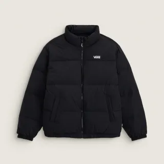 【VANS 官方旗艦】Short Blocking Puffer 黑色外套