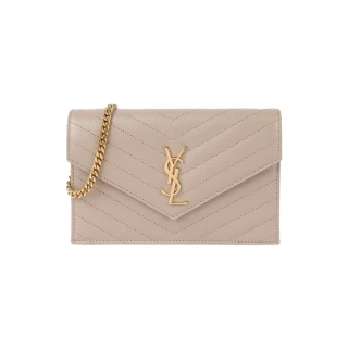 【YSL】857605 裸 金字 小款(WOC BAG)