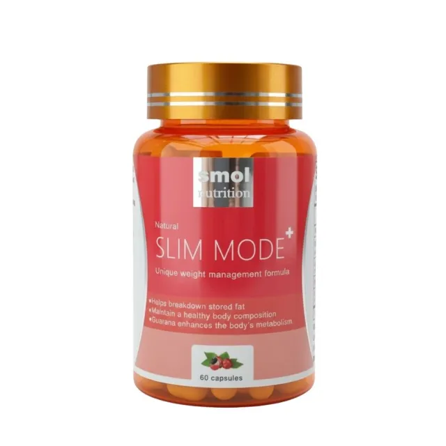 【NUTRIBEAUTY 妮萃美】SMOL纖魔式PLUS 1入/60顆(素食膠囊 飽足複方 含天然亞麻仁油 瓜拿納萃取等五大植萃)（其他規格）