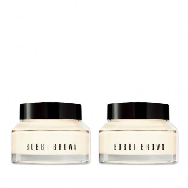 【Bobbi Brown 芭比波朗】維他命乳霜雙入組(維他命完美乳霜50mlx2/妝前神霜/橘子霜/持妝乳霜)