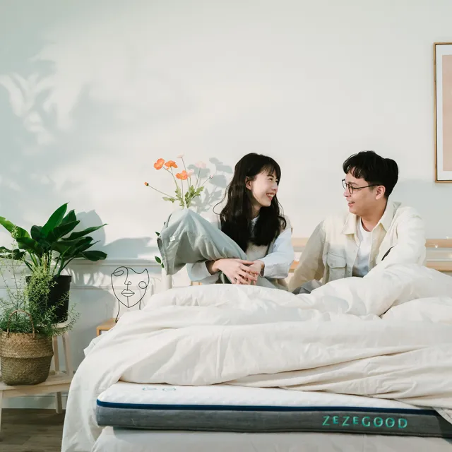 【日日居】雙層舒眠床墊 180x200cm 高10cm(IKEA規格)