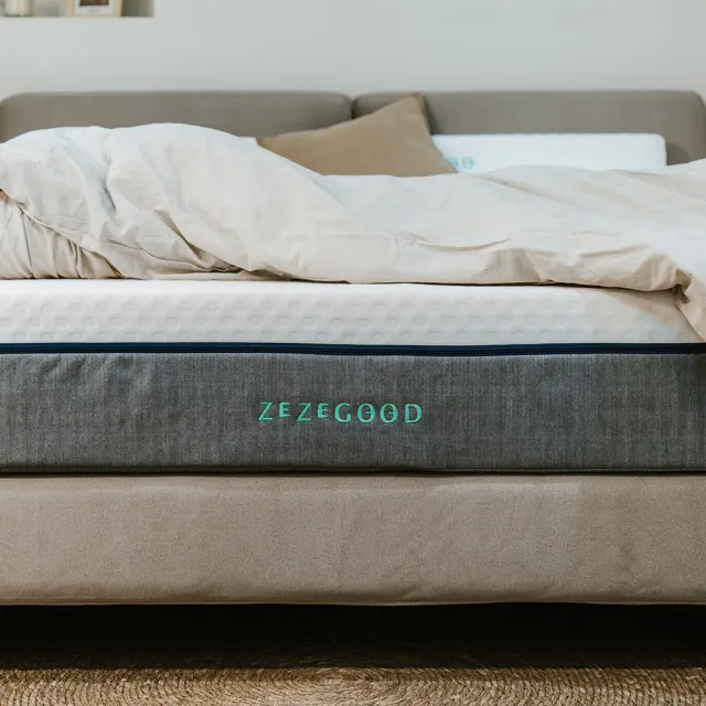 【日日居】三眠制釋壓床墊  160x195cm 高25cm- 雙人加大(MUJI規格)