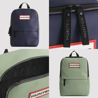 【HUNTER】橡膠感防水後背包(2色選)