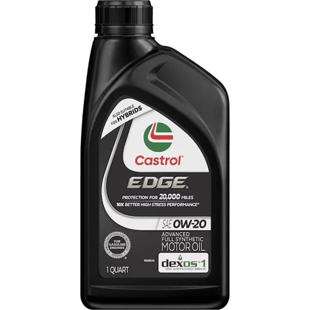 【CASTROL 嘉實多】Castrol機油 EDGE 0W20黑鈦系列 946ml整箱6入(車麗屋)