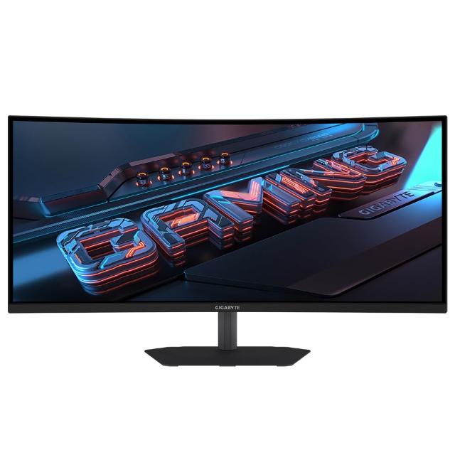 【GIGABYTE 技嘉】GS34WQCA 34型 VA 2K 120Hz 曲面電競螢幕(WQHD/1500R/1ms)