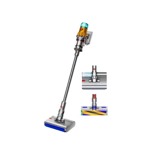 【dyson 戴森】V12s Detect Slim Submarine SV46 乾溼全能洗地吸塵器(雙主吸頭 全新升級版 洗地機)