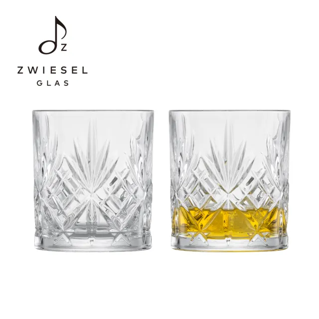 【ZWIESEL GLAS】SHOW系列 威士忌杯 334ml 2入組(紅酒杯/白酒杯/玻璃杯/水晶杯)