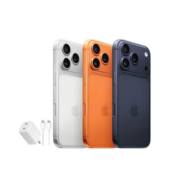 【Apple】iPhone 17 Pro(256G/6.3吋)(45W雙孔閃充組)