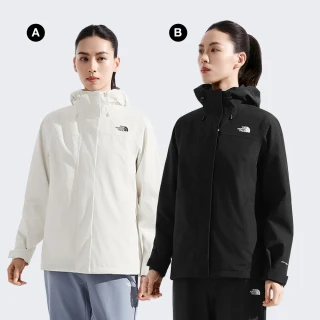 【The North Face 官方旗艦】中性款防水透氣抓絨內裡三合一外套(多款任選)