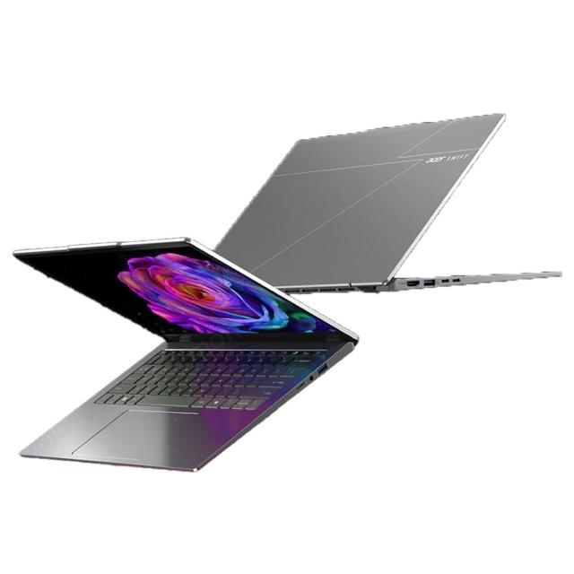 【Acer 宏碁】14吋Ultra 7輕薄效能OLED AI筆電(SFG14-74-72ZW/Ultra 7-255H/32G/512G SSD/W11)