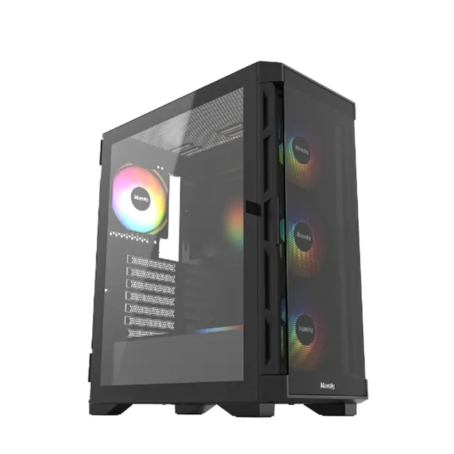 【微星平台】I7 二十核 RTX 5060 {太陽龍王IV}電競機(I7-14700F/H610/32G D4/512G)
