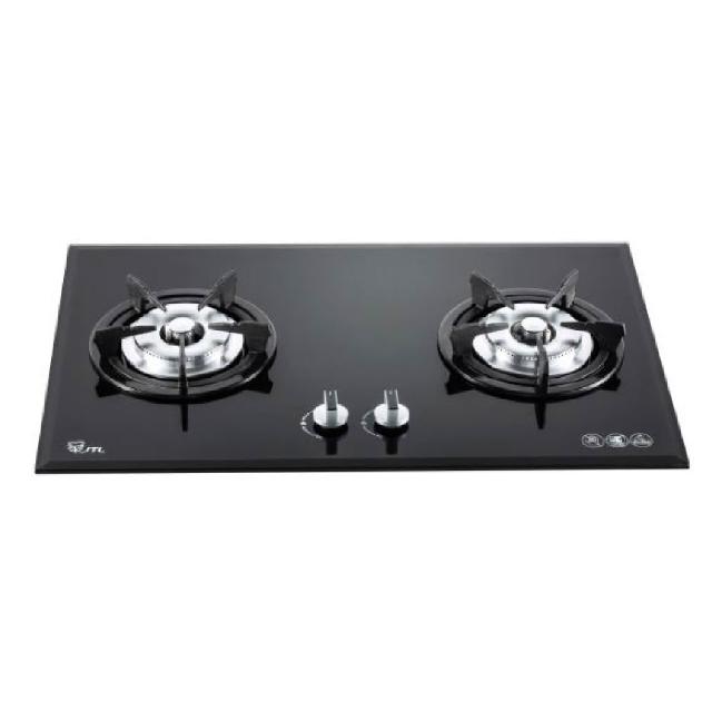 【喜特麗】雙口玻璃檯面爐(JT-2203A-1-基本安裝)