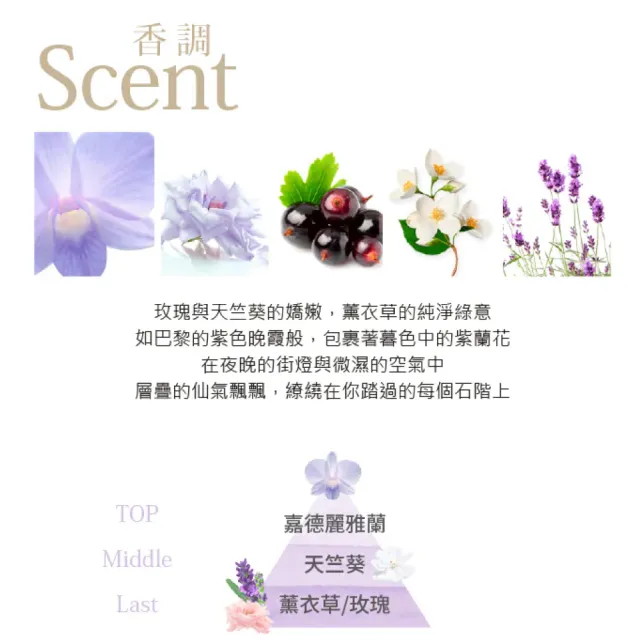 【LAWRENCE 柔綸絲】紫曜閃耀滋養修護乳400ml(專櫃公司貨)