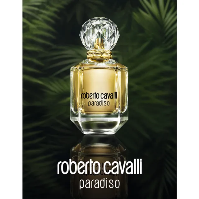 【Roberto Cavalli】Paradiso 系列-天堂/蔚藍天堂/絕對天堂女性淡香精75ml-任選(專櫃公司貨)