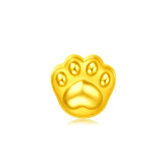 【周大福】CoCo Cat系列 可愛小萌爪貓爪 黃金串珠(新品首發)
