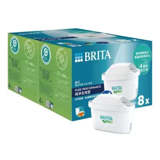 【BRITA】Maxtra Pro 濾水壺專用濾芯純淨全效型 8入組