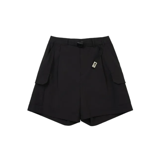 【The North Face】短褲 女 運動褲 防風 防曬 抗UV W MTN RIPSTOP CARGO SHORT 黑 NF0A8C11JK3