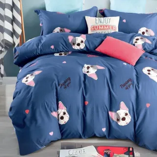 【寢安家居】台灣製舒柔棉銀離子抗菌床包枕套組(單人/雙人/加大/床包/床單/床罩 多款任選)