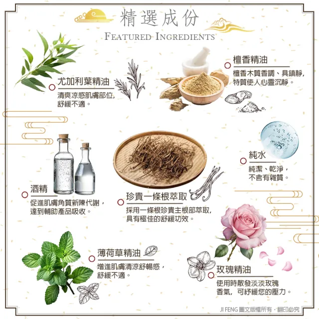 【南美製藥】金門一條根精油滾珠35g(3入組)