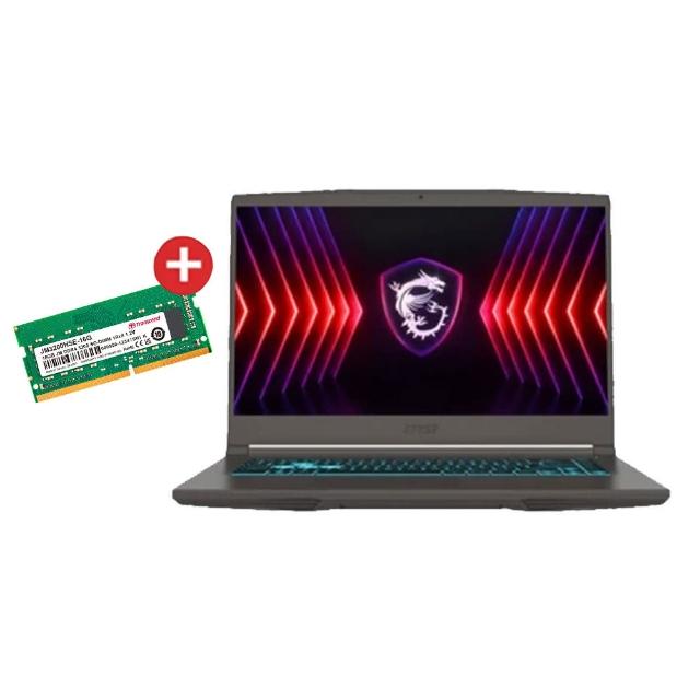 升級32G★【MSI 】15.6吋 i7 RTX3050電競筆電(Thin 15/i7-13620H/16G/512G/W11/B13UC-1418TW)