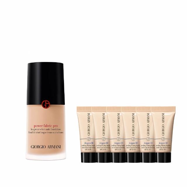 【ARMANI 亞曼尼】官方直營 高訂完美絲絨水慕斯粉底PRO 30ml(持妝/遮瑕/抗汗/控油/GA/雙11限定)