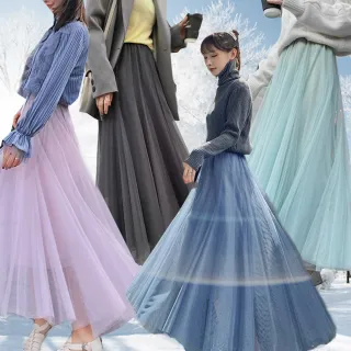 【buyer 白鵝】現貨 夢幻仙氣飄飄 多層 裙子 紗裙(多款任選)