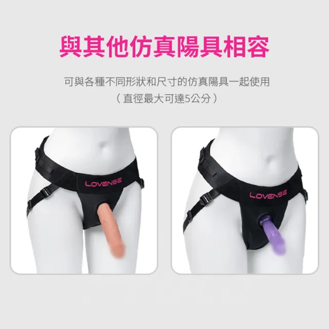 【Lovense】Harness Lapis 情侶互動穿戴褲(情趣職人 情侶互動 情趣用品 女同志)