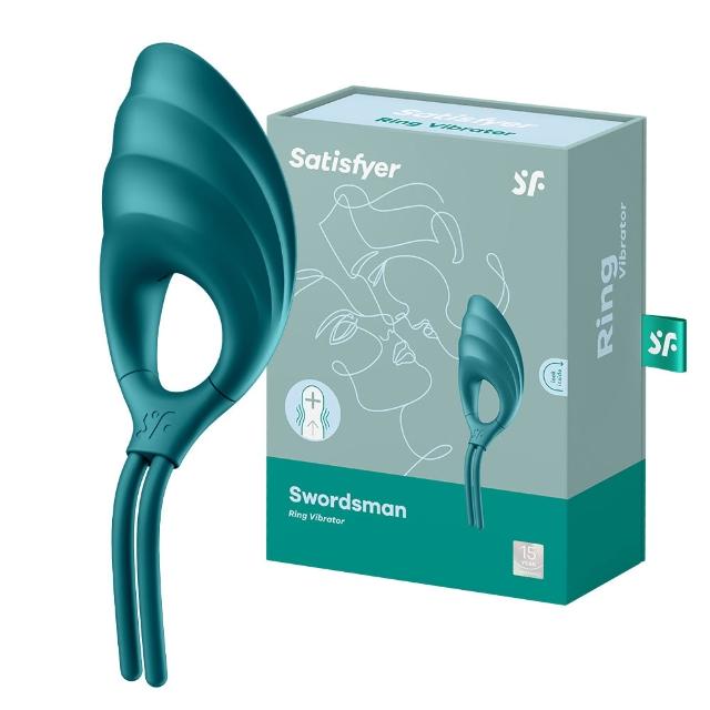 【Satisfyer】Swordsman 劍客 可調節震動環 綠(情趣職人 情趣用品 成人玩具 私密用品)