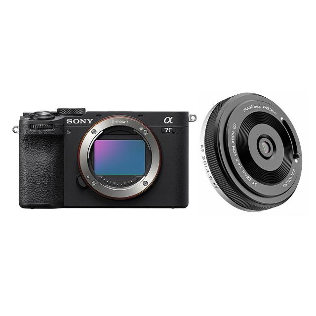 【SONY 索尼】口袋級全片幅 SONY A7C II + VILTROX 28mm F4.5｜旅行＆街拍神器(公司貨)