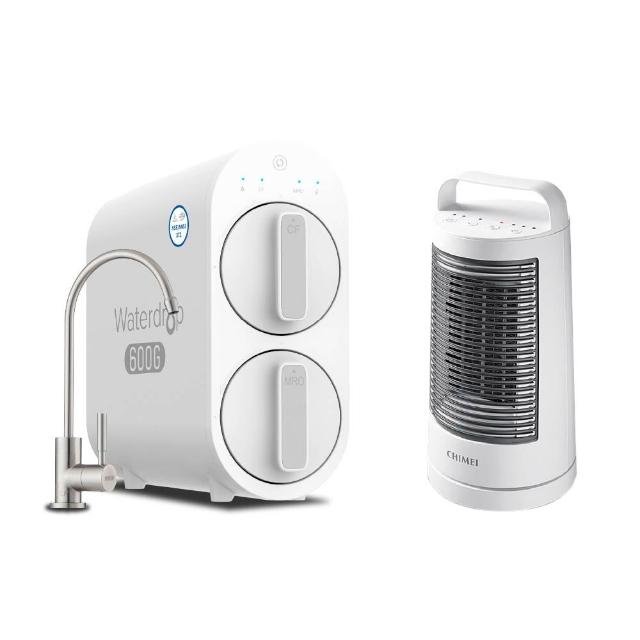 【Waterdrop】櫥下型 G2P600不鏽鋼龍頭RO逆滲透無桶直輸生飲淨水器(純水機/直出式RO機)