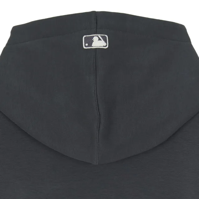 【MLB】小Logo刷毛連帽上衣 帽T 波士頓紅襪隊(3AHDB0256-43CGS)