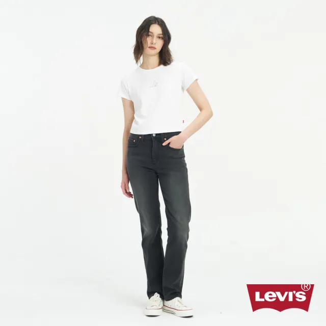 【LEVIS】Warm 保暖系列 724™ 高腰 直筒牛仔褲 女生牛仔褲 熱賣單品 18883-0435