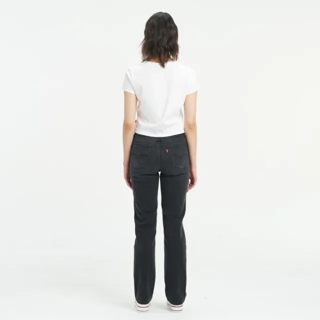 【LEVIS】Warm 保暖系列 724™ 高腰 直筒牛仔褲 女生牛仔褲 熱賣單品 18883-0435
