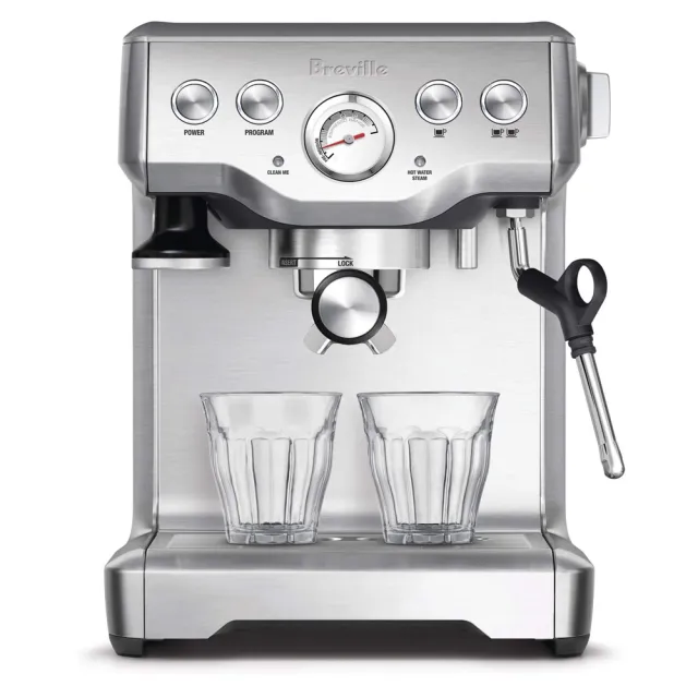 【Breville】BES840XL the Infuser™ 半自動義式咖啡機（金屬銀）(總代理公司貨)