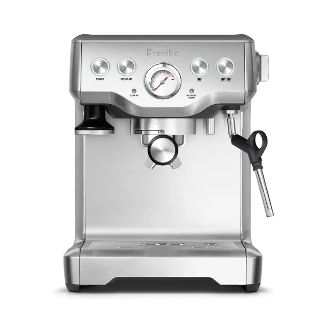 【Breville】BES840XL the Infuser™ 半自動義式咖啡機（金屬銀）(總代理公司貨)