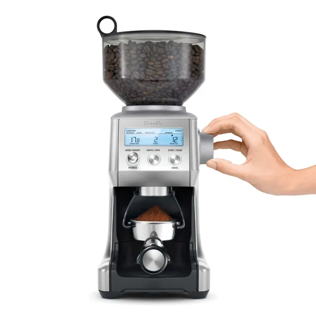 【Breville】BCG820XL the Smart Grinder™ Pro 專業級定量磨豆機（金屬銀）(總代理公司貨)