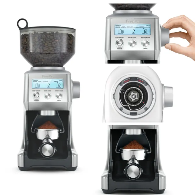 【Breville】BCG820XL the Smart Grinder™ Pro 專業級定量磨豆機（金屬銀）(總代理公司貨)