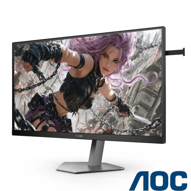 【AOC】AG276UZ 27型4K 240Hz/FHD 480Hz IPS雙模電競螢幕(Adaptive Sync/低藍光/HDR400/0.3ms)