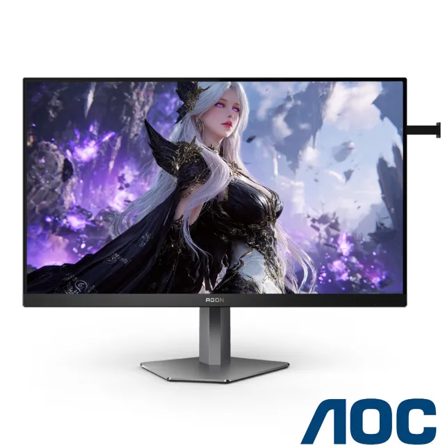 【AOC】AG276UZ 27型4K 240Hz/FHD 480Hz IPS雙模電競螢幕(Adaptive Sync/低藍光/HDR400/0.3ms)